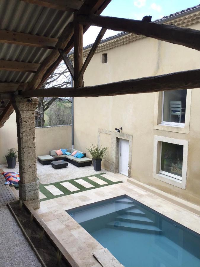 Agreable Bastide Provencale Avec Piscine Villa Barcelonne  Ngoại thất bức ảnh